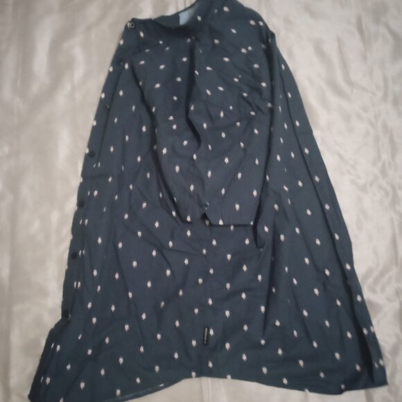 Ben Sherman men's shirt sizeXL blue short sleeves popsicle design work fun boho - Picture 6 of 10